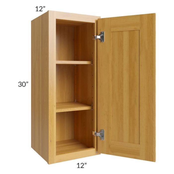 Glazed Praline 12x30 Wall Cabinet