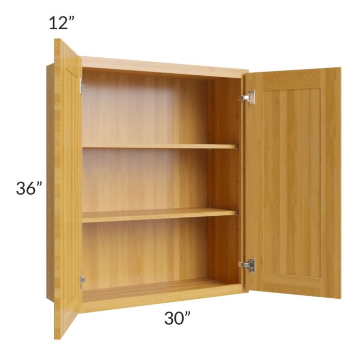 Glazed Praline 30x36 Wall Cabinet