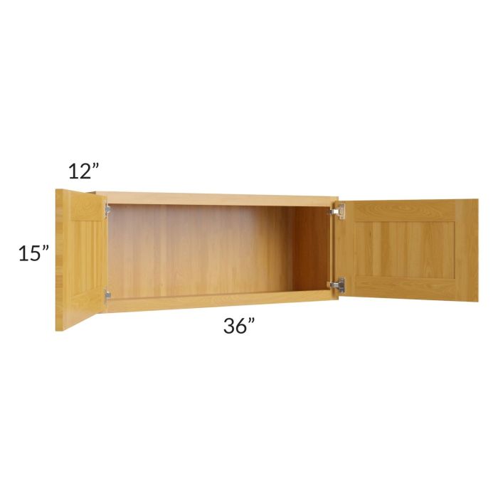 Glazed Praline 36x15 Wall Cabinet