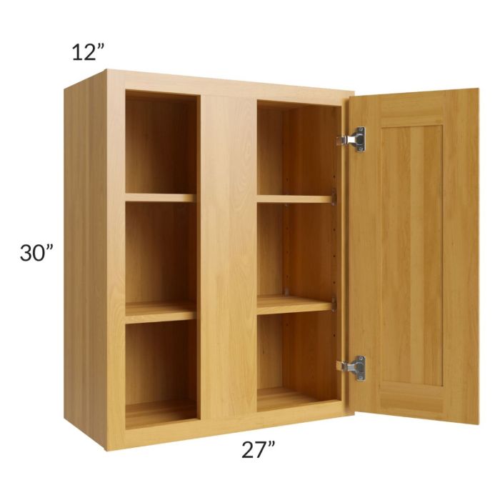 Glazed Praline 27x30 Blind Corner Wall Cabinet