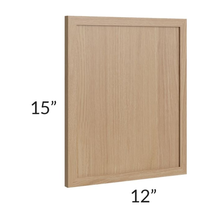 Township Rift Oak 15" Wall Decorative End Panel
