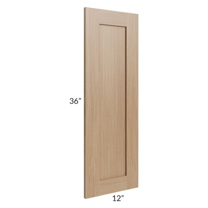 Asheville Rift Oak Shaker 36" Wall Decorative End Panel