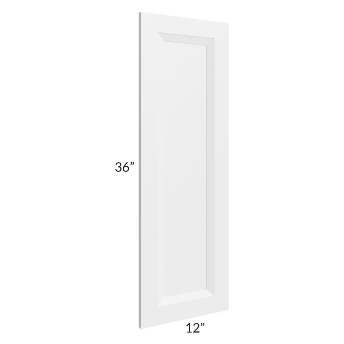 Bayville White 36" Wall Decorative End Panel