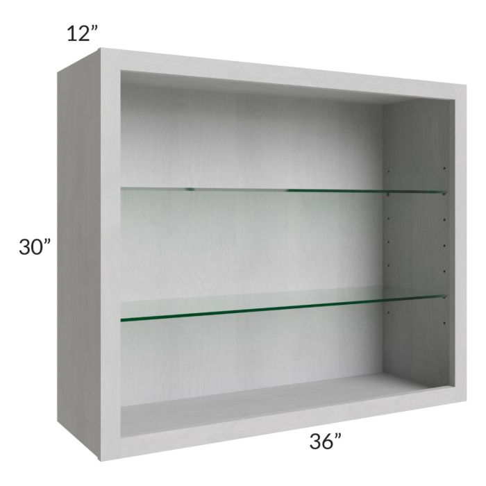 36x30 Wall Cabinet (No Doors) To Be Used With Glass Doors