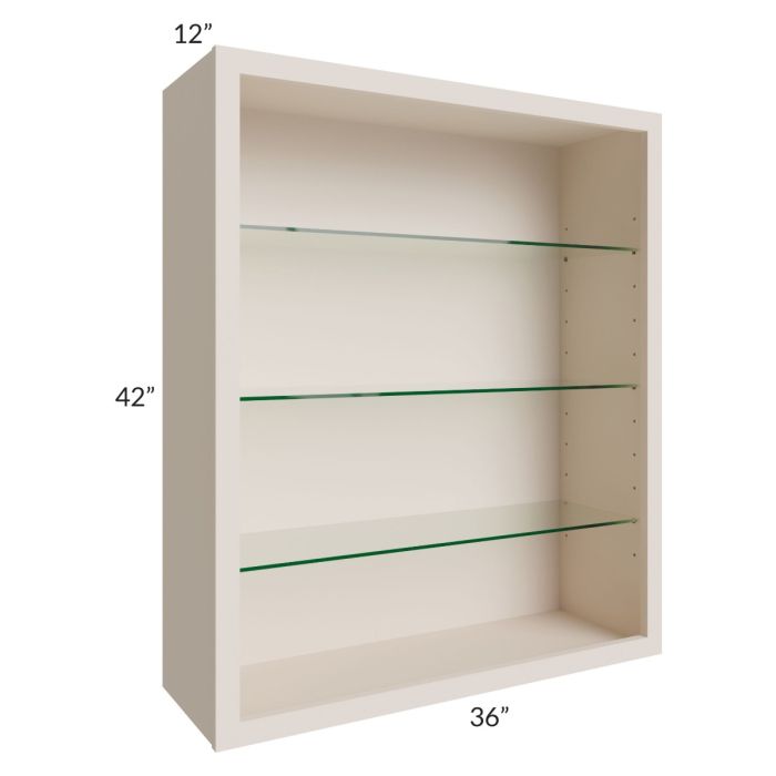 36x42 Wall Cabinet (No Doors) To Be Used With Glass Doors