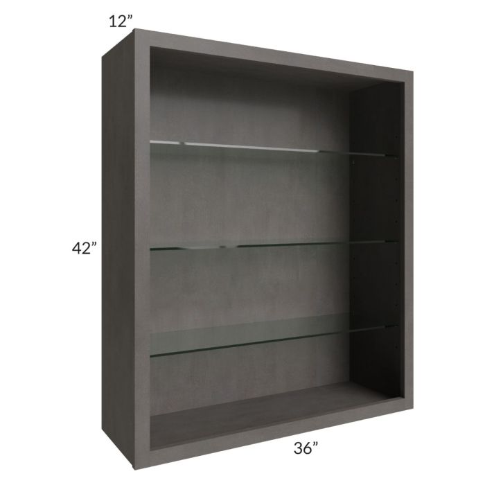36x42 Wall Cabinet (No Doors) To Be Used With Glass Doors