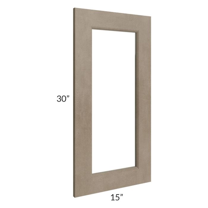 Cobblestone Grey 15x30 Glass Door