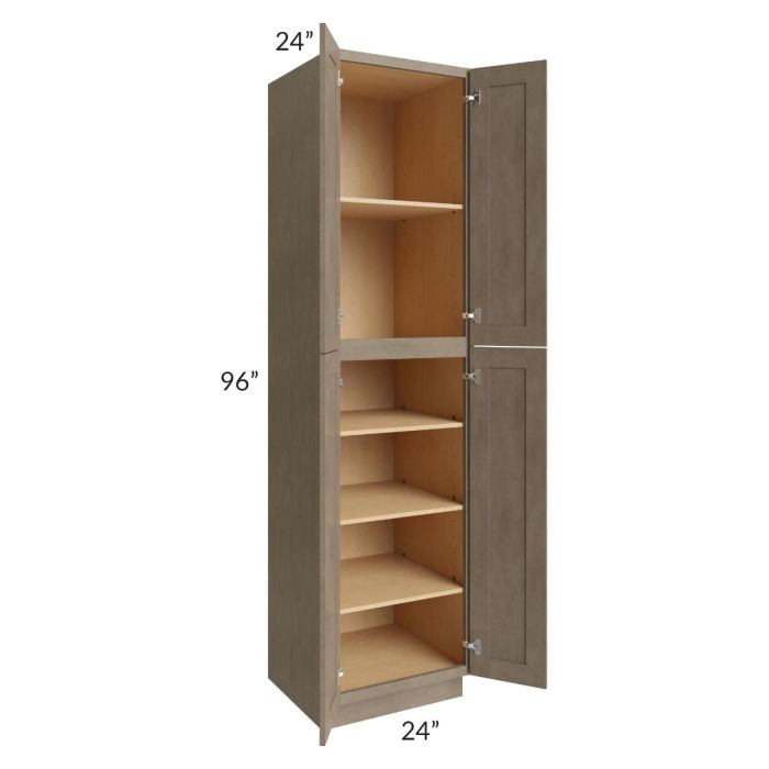 Cobblestone Grey 24x96 Utility Cabinet