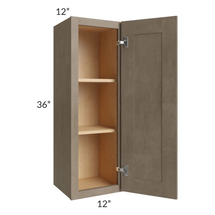 Cobblestone Grey 12x36 Wall Cabinet