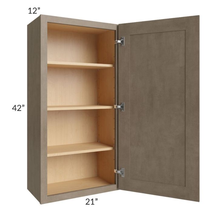 Cobblestone Grey 21 x42 Wall Cabinet