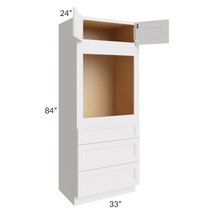 Tuscan Cloud 33x84 Oven Cabinet