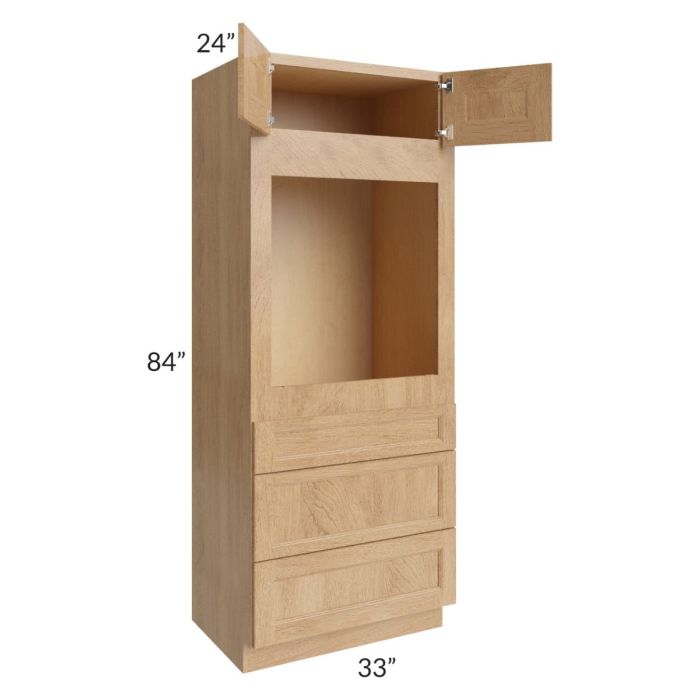 Tuscan Timber 33x84 Oven Cabinet