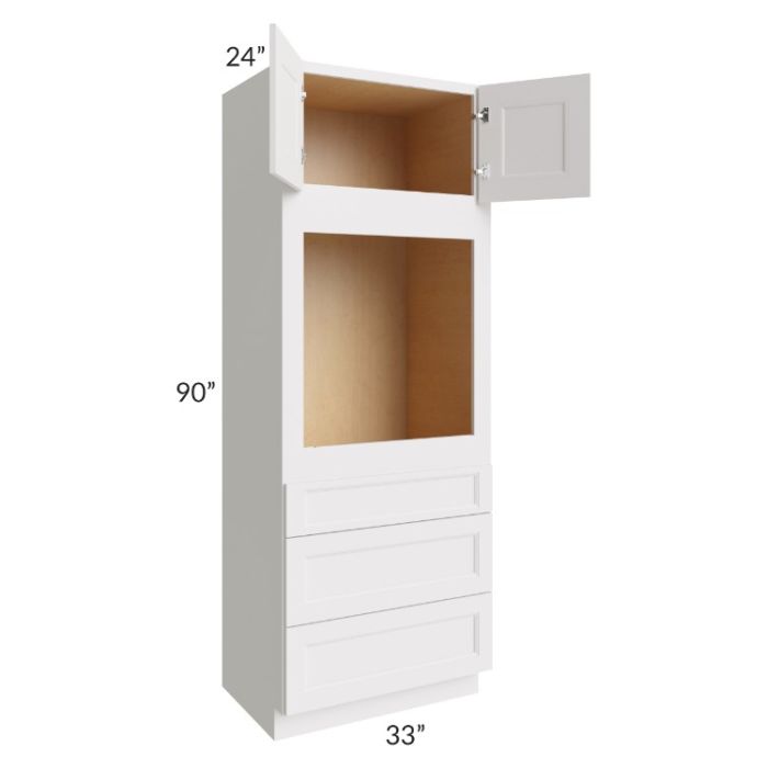 Tuscan Cloud 33x90 Oven Cabinet