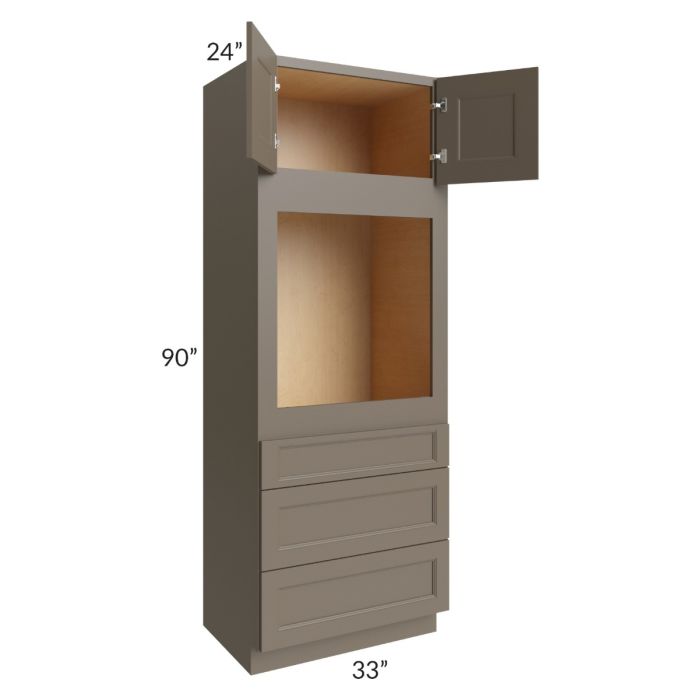 Tuscan Stone 33x90 Oven Cabinet