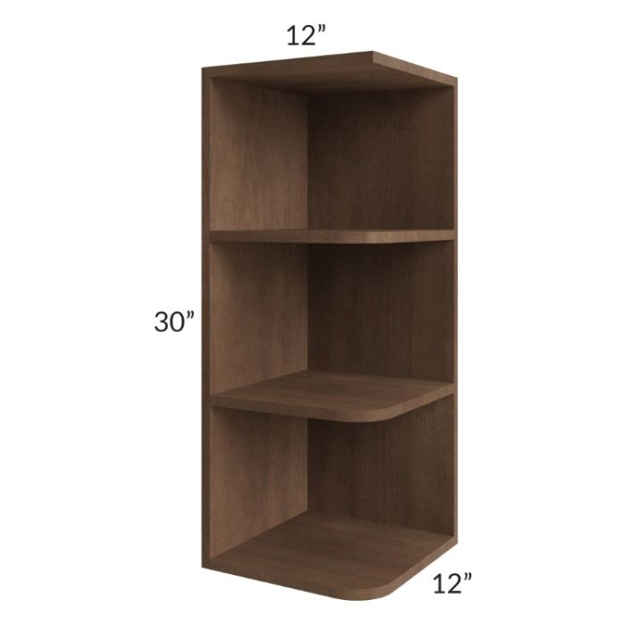 Gramercy Coffee 12x30 Open End Wall Cabinet