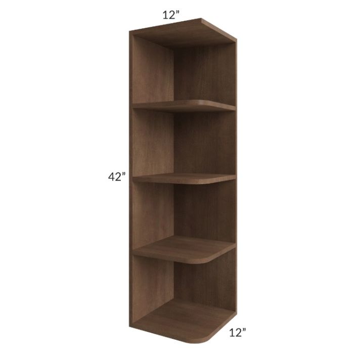 Gramercy Coffee 12x42 Open End Wall Cabinet