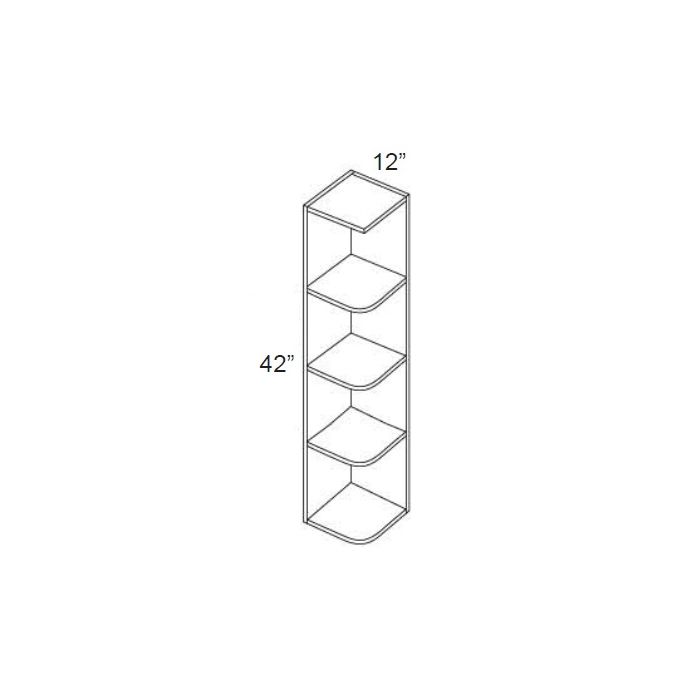 Vienna 12x42 Open End Wall Cabinet