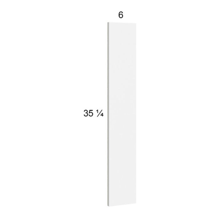 Euro Gloss White 5-7/8 x 35-1/4 Overlay Filler