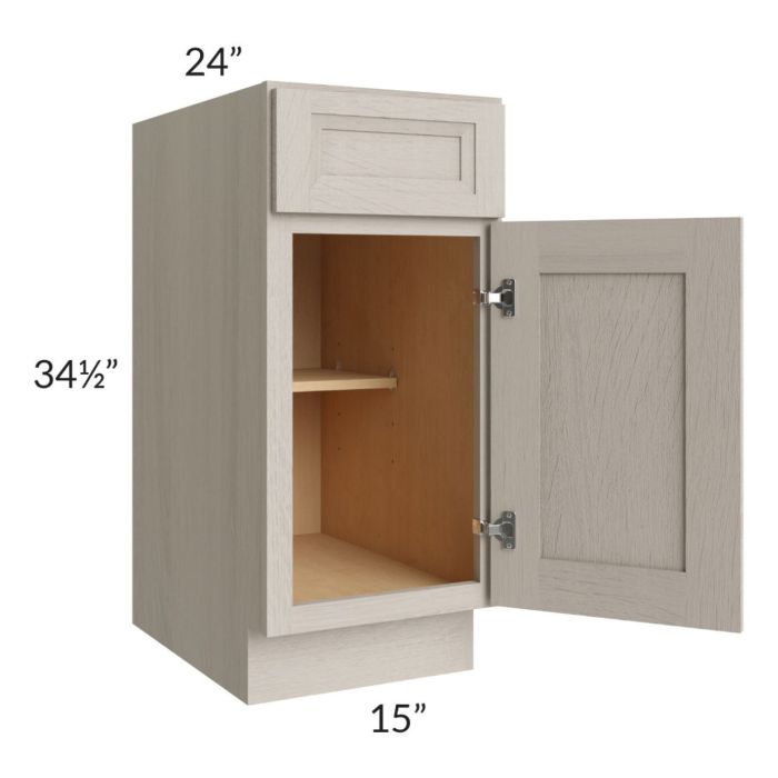 Catalina Mist 15" Base Cabinet