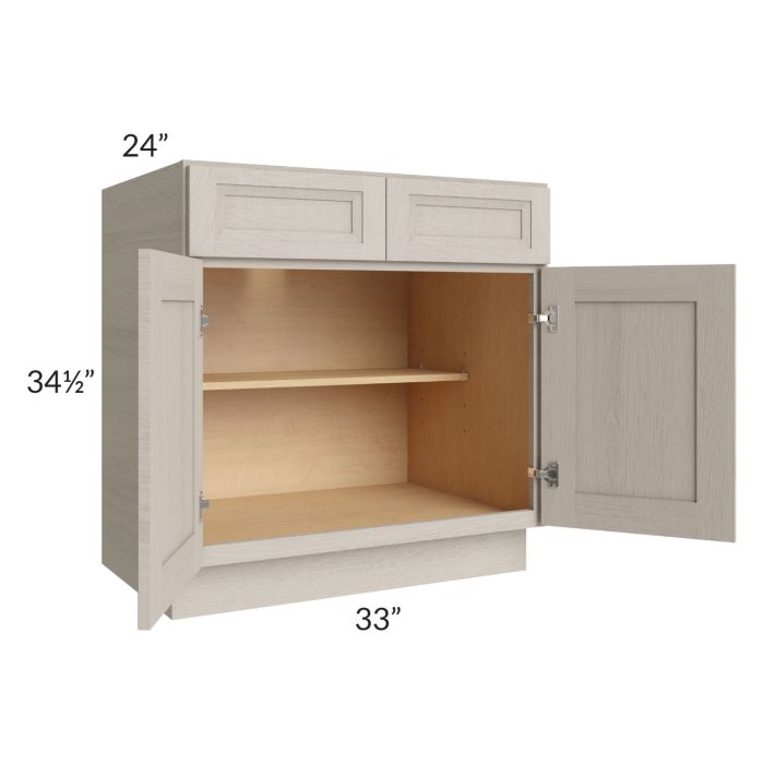 Catalina Mist 33" Base Cabinet