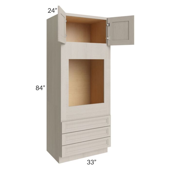 Catalina Mist 33x84x24 Oven Cabinet