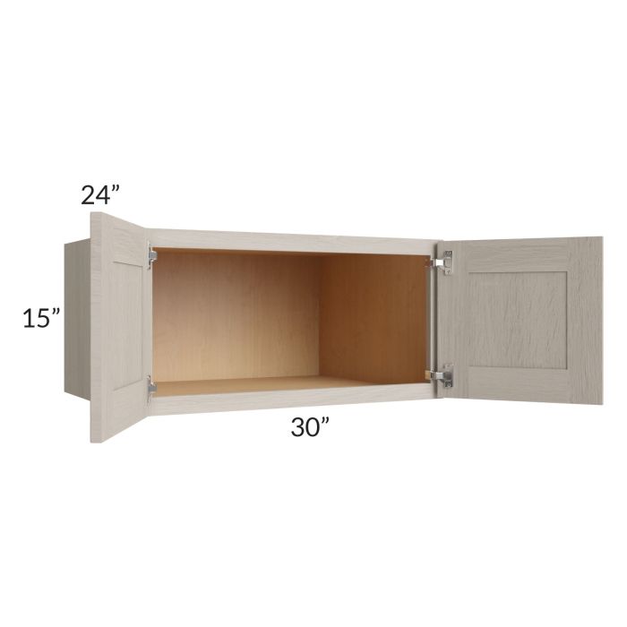 Catalina Mist 30x15x24 Wall Cabinet