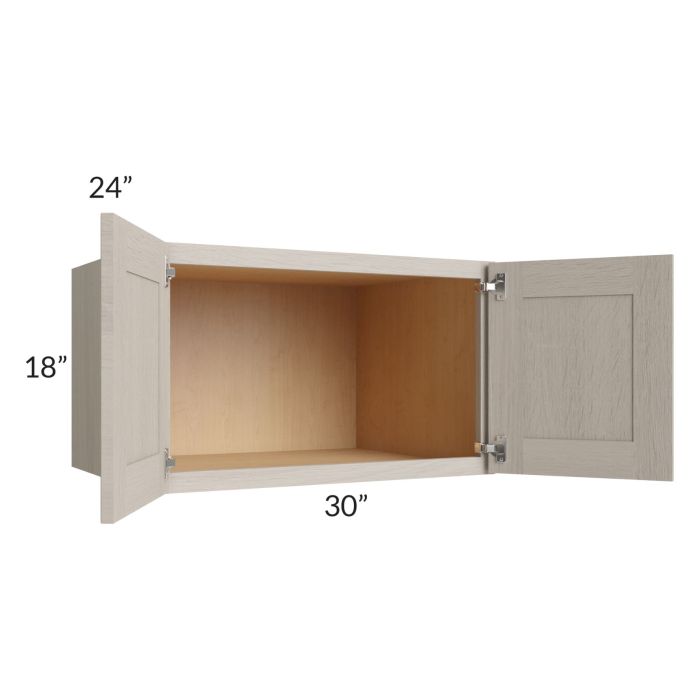 Catalina Mist 30x18x24 Wall Cabinet