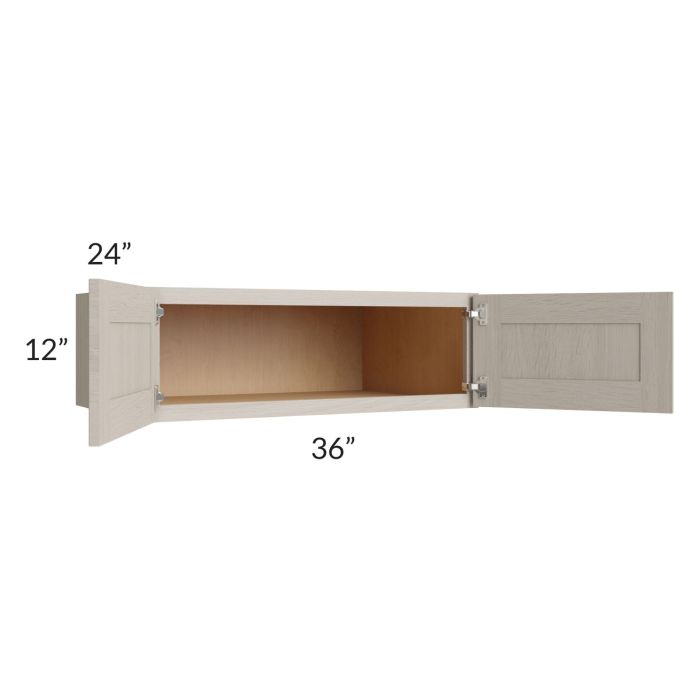 Catalina Mist 36x12x24 Wall Cabinet