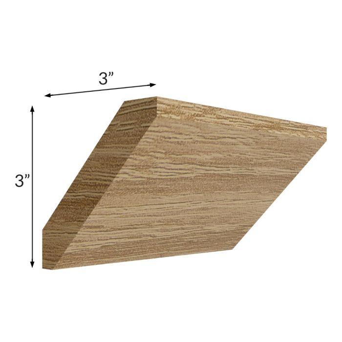 Catalina Toffee Large Angle Crown Molding