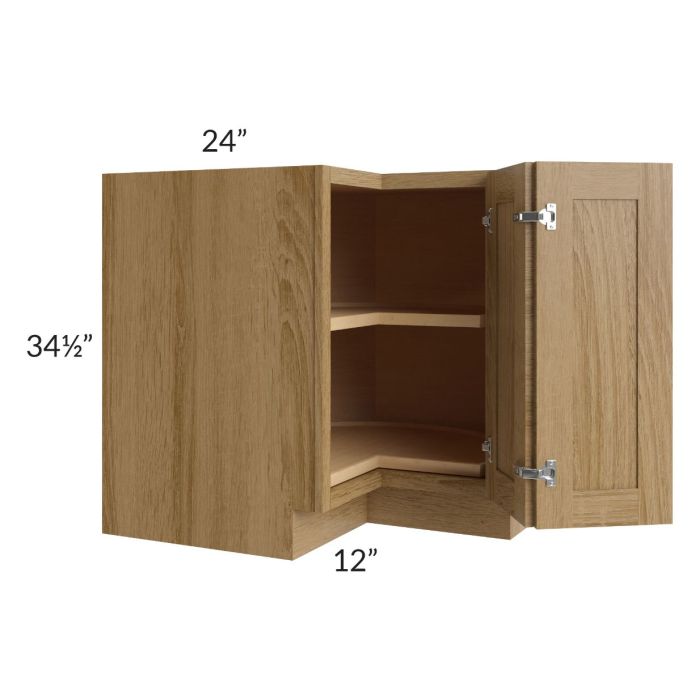 Catalina Toffee 36" Lazy Susan Base Cabinet