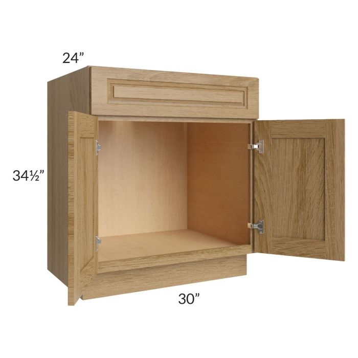 Catalina Toffee 30" Sink Base Cabinet (1 drawer front)