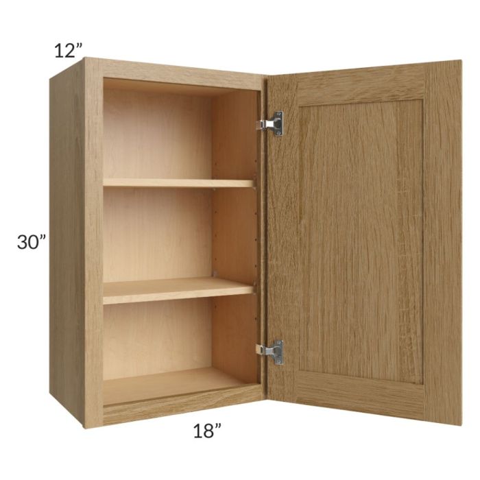 Catalina Toffee 18x30 Wall Cabinet