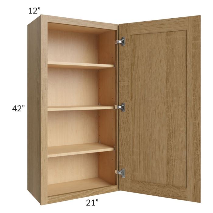 Catalina Toffee 21x42 Wall Cabinet