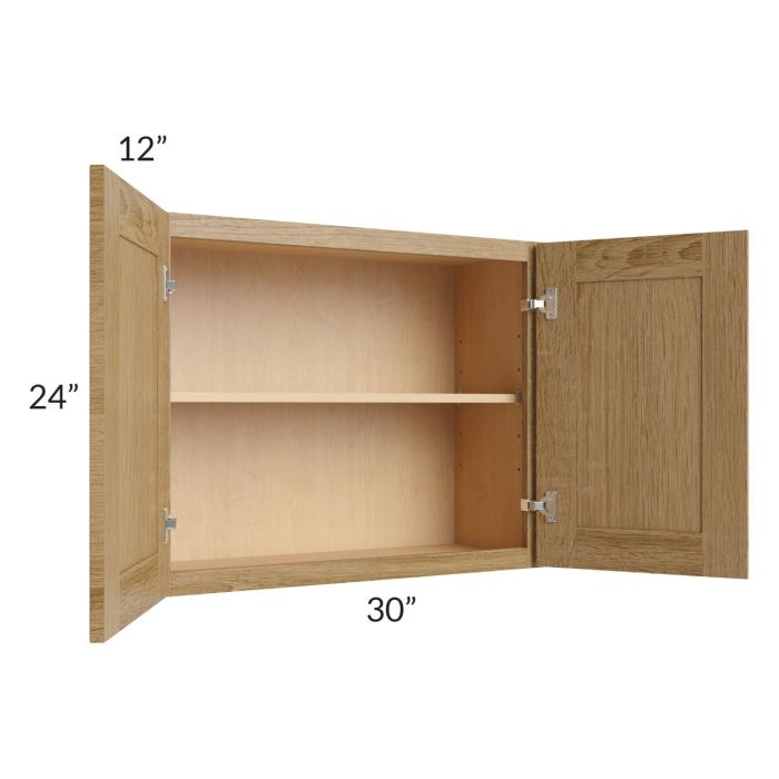 Catalina Toffee 30x24 Wall Cabinet