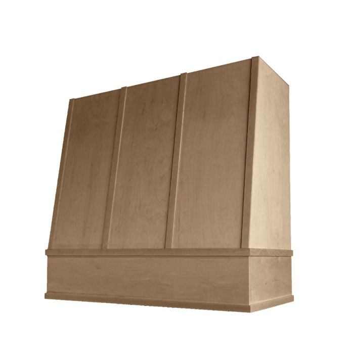 Catalina Toffee Wilmington Strapped Angled Hood with Block Molding