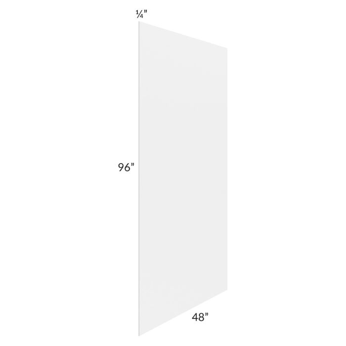 Union White 4 x 8 Back Panel (1/4" Thick)