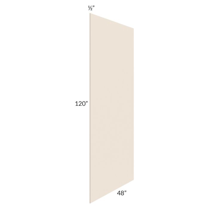 Midtown Cream Shaker 48 x 120 Back Panel (1/2" Thick)