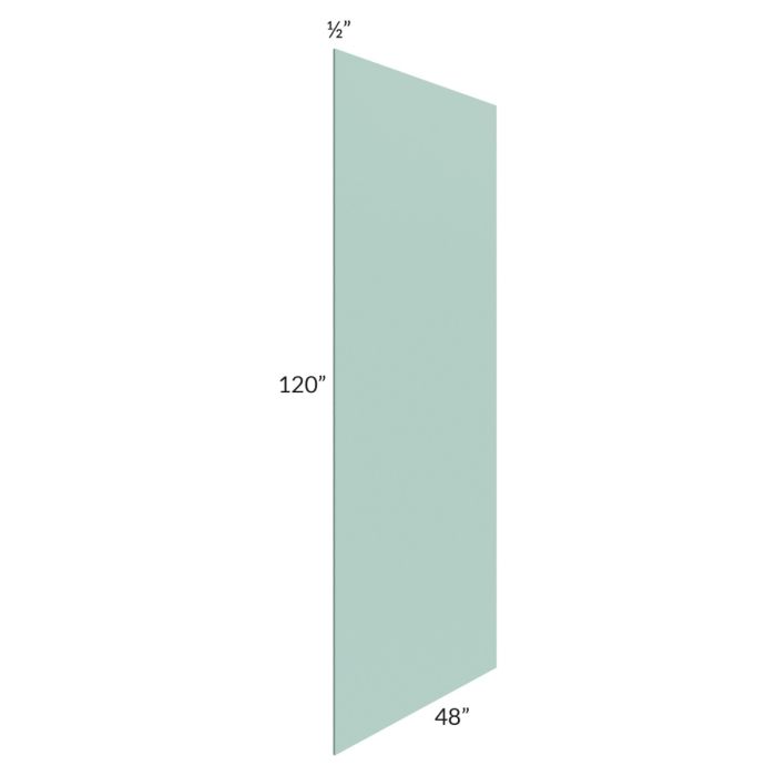 Midtown Sage Green Shaker 48 x 120 Back Panel (1/2" Thick)