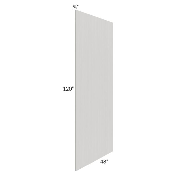 Salem Light Grey 48 x 120 Back Panel (3/4" Thick)