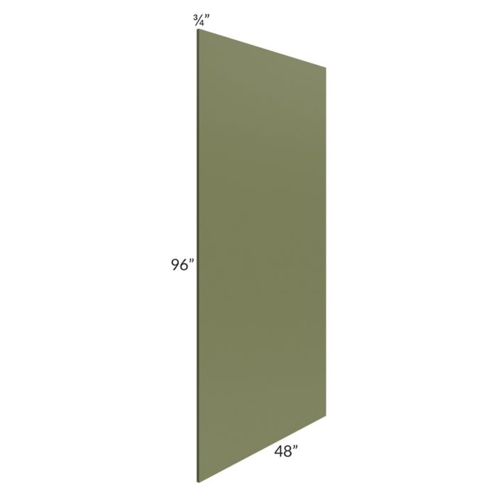 Midtown Hunter Green Shaker 4 x 8 Back Panel (3/4" Thick)