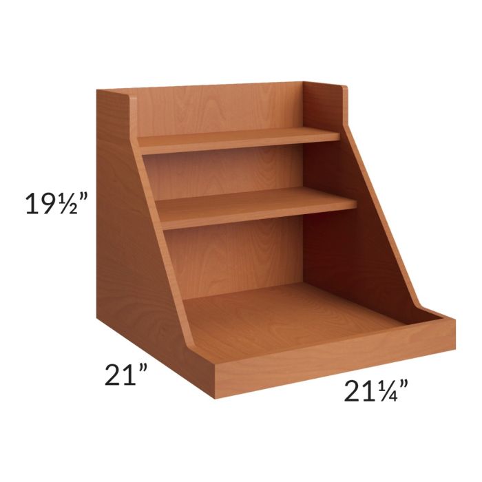 Lexington Cinnamon Glaze Roll Out Pot and Pan Kit for a 24" Base Cabinet
