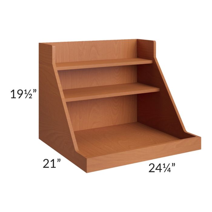 Lexington Cinnamon Glaze Roll Out Pot and Pan Kit for a 27" Base Cabinet