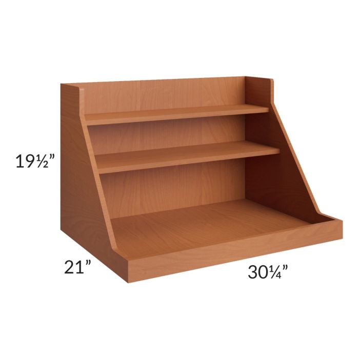 Lexington Cinnamon Glaze Roll Out Pot and Pan Kit for a 33" Base Cabinet
