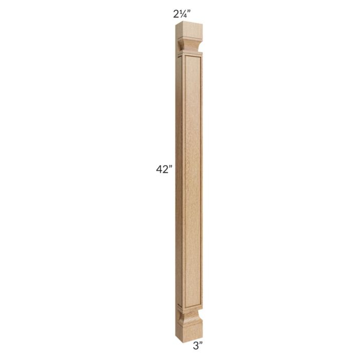 Midtown Timber Shaker 42" Wall Plain Pilaster