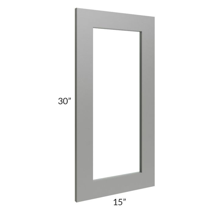 Shale Grey Shaker 15x30 Glass Door