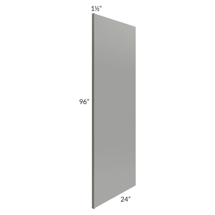 Shale Grey Shaker 24x96 Refrigerator End Panel