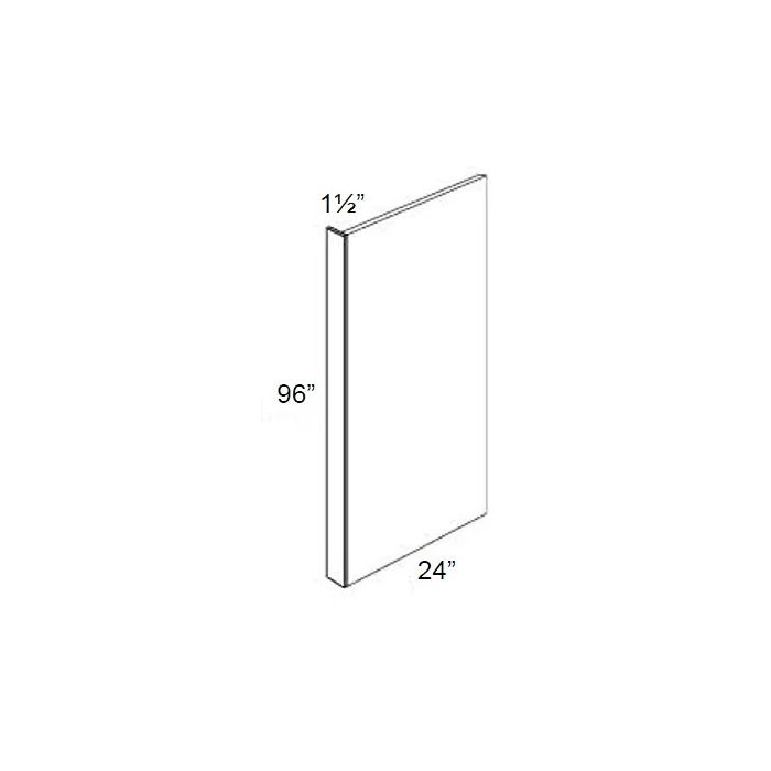 Union 24x96 Refrigerator End Panel with 1-1/2" Stile