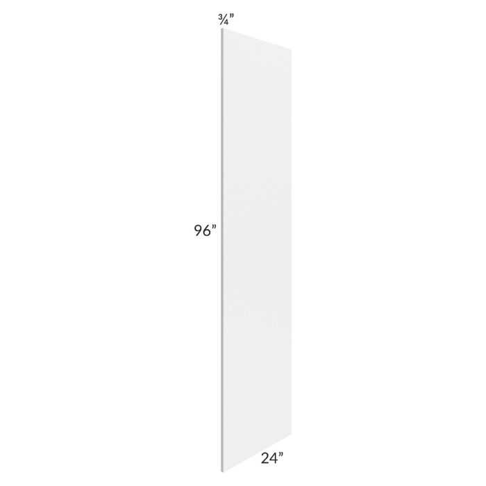 Gramercy White 24x96 Refrigerator End Panel