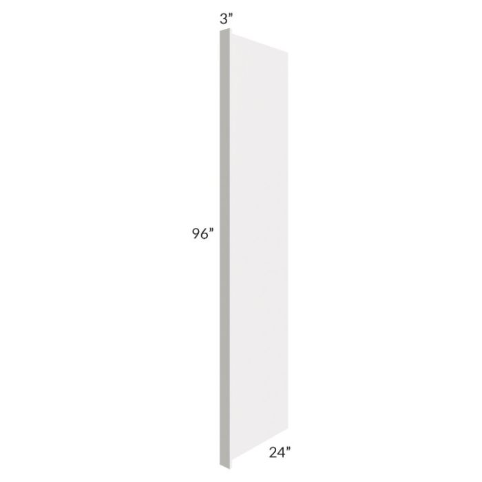 Tuscan Cloud 24x96 Refrigerator End Panel with 3" Stile