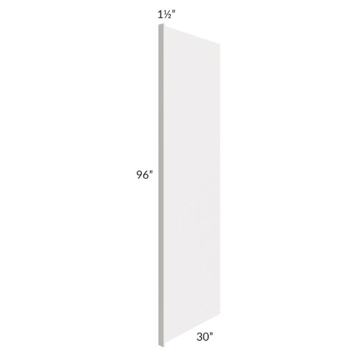 Tuscan Cloud 30x96 Refrigerator End Panel with a 1-1/2" Return